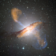 Centaurus A (Image: ESO/WFI (Optical); MPIfR/ESO/APEX/A.Weiss et al. (Submillimetre); NASA/CXC/CfA/R.Kraft et al. (X-ray) - http://www.eso.org/public/images/eso0903a/)